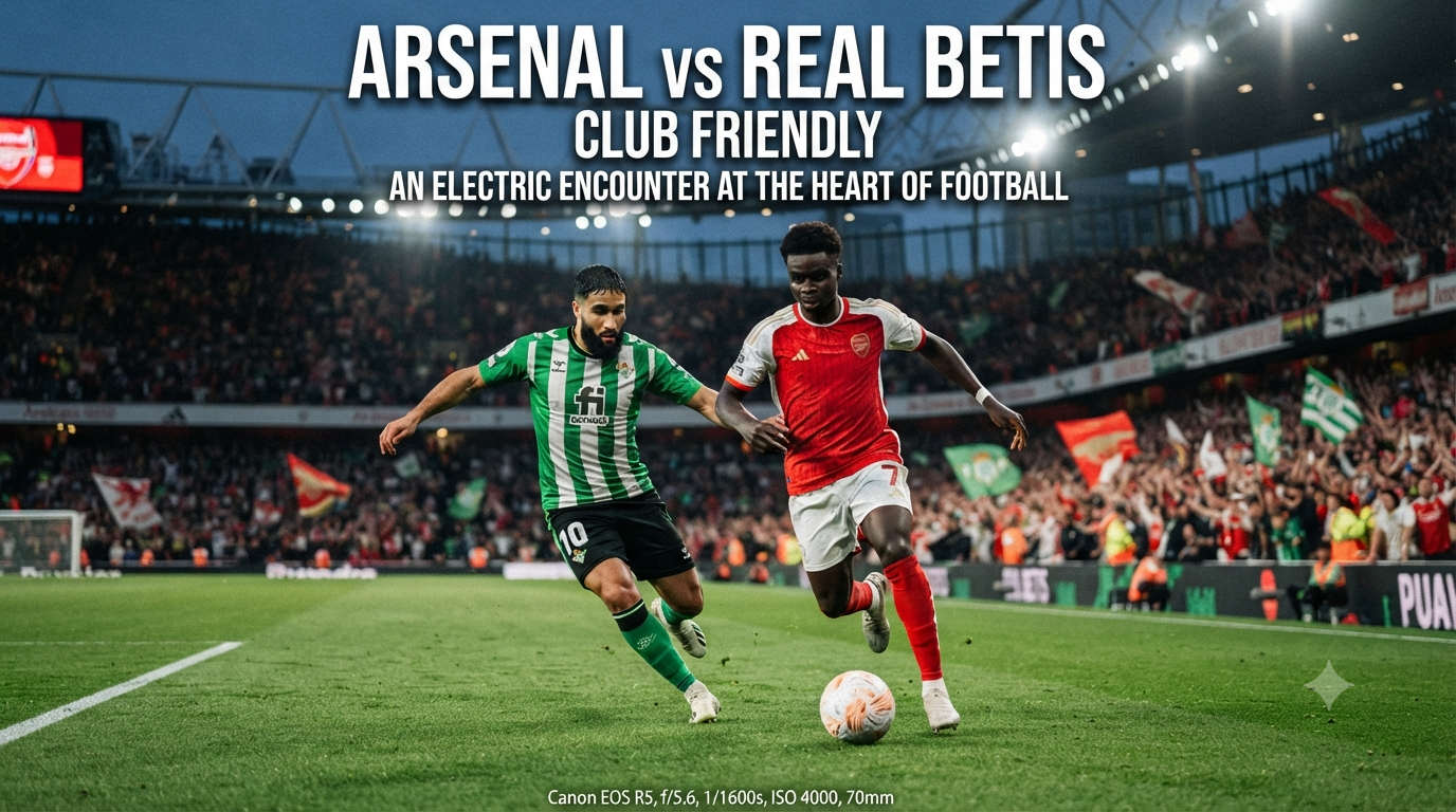 Score808 Arsenal vs Real Betis Club Friendly Dini Hari Ini Pukul 01.30 WIB – Streaming Pertandingan yang Sarat Hiburan
